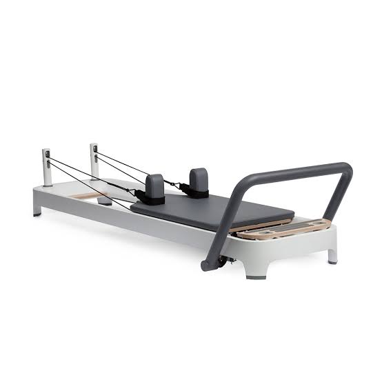 Pilates Equipment reformer setup at The Reformer Shop